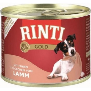 RINTI GOLD ΚΟΝΣΕΡΒΑ ΣΚΥΛΟΥ ΑΡΝΙ 185gr